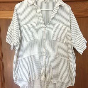 Madewell Flannel Top